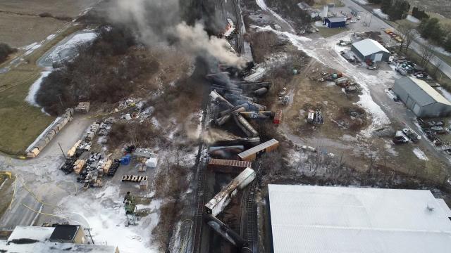 The United States will demand the railway firm that caused the environmental disaster pay for all losses.