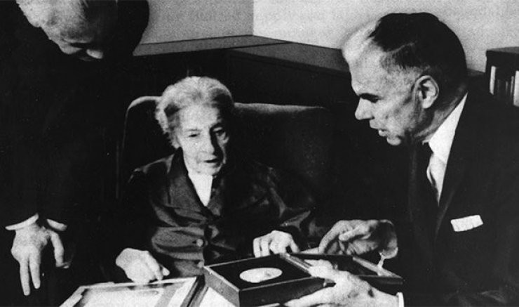 Her ne kadar kendisi nükleer fizyonun mucidi olsa da iş arkadaşı Otto Hahn, nükleer fizyonu kendisinin icat ettiğini söyleyip, Lise Meitner'ın bir katkısı olmadığını iddia etmiştir. Daha sonradan anlaşılmıştır ki Lise haklıdır. Bu nedenle de kendisini anmak adına bir elemente ismi verilmiştir "meitnerium".