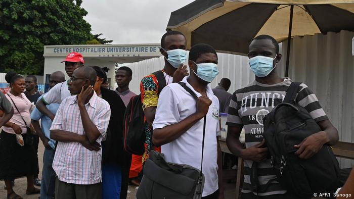 The number of infected people has reached 500 thousand across Africa 1