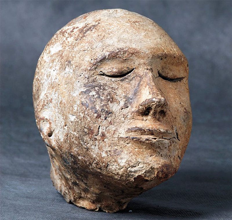 The mystery of unique 2,100-year-old human clay head – with a ram’s skull inside 2