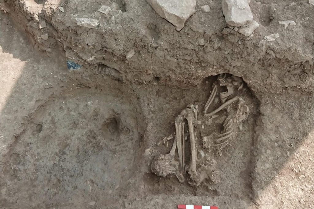 Bilecik'te 8 bin 500 yıllık bir insan iskeleti bulundu 1