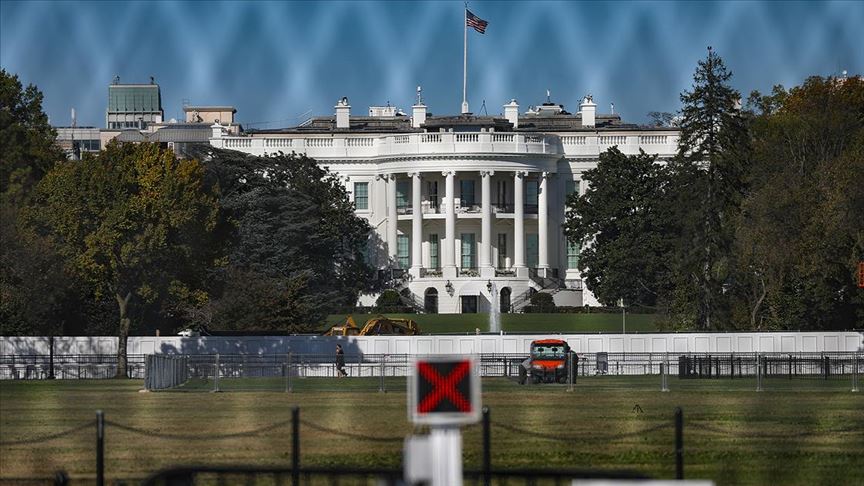 Extraordinary security measures taken around the White House in the USA due to elections 1