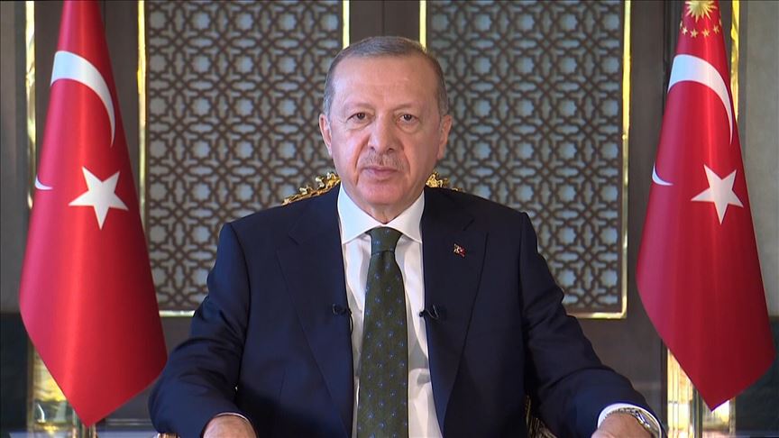 Erdoğan: "Yerli aşımızı, 'kimsenin geride bırakılmaması' ilkesiyle tüm insanlığın istifadesine sunacağız"