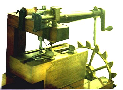 William Newton Wilson, ilk dikiş makinesini icat etti. LEAD Technologies Inc. V1.01