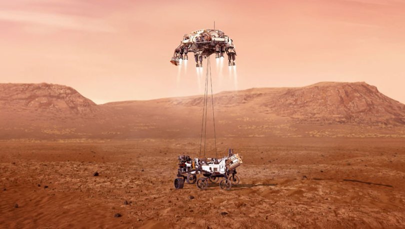 Perseverance spacecraft landed on Mars