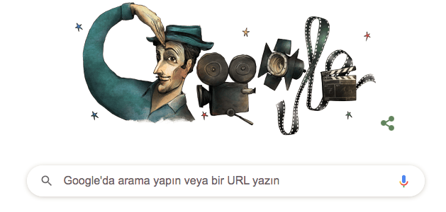 Google Sadri Alışık' doodleye taşıdı