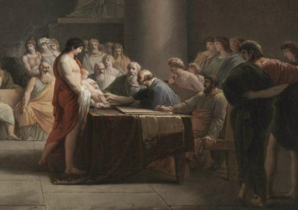 Did the ancient Greeks kill weak and sick babies?