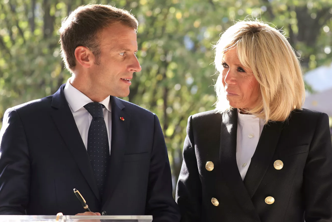 Fransa'da seçime 4 ay kala Brigitte Macron'un bir transseksüel olduğu iddiası, Twitter'ı sardı