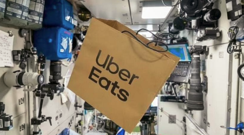 Uber Eats delivers food to the International Space Station