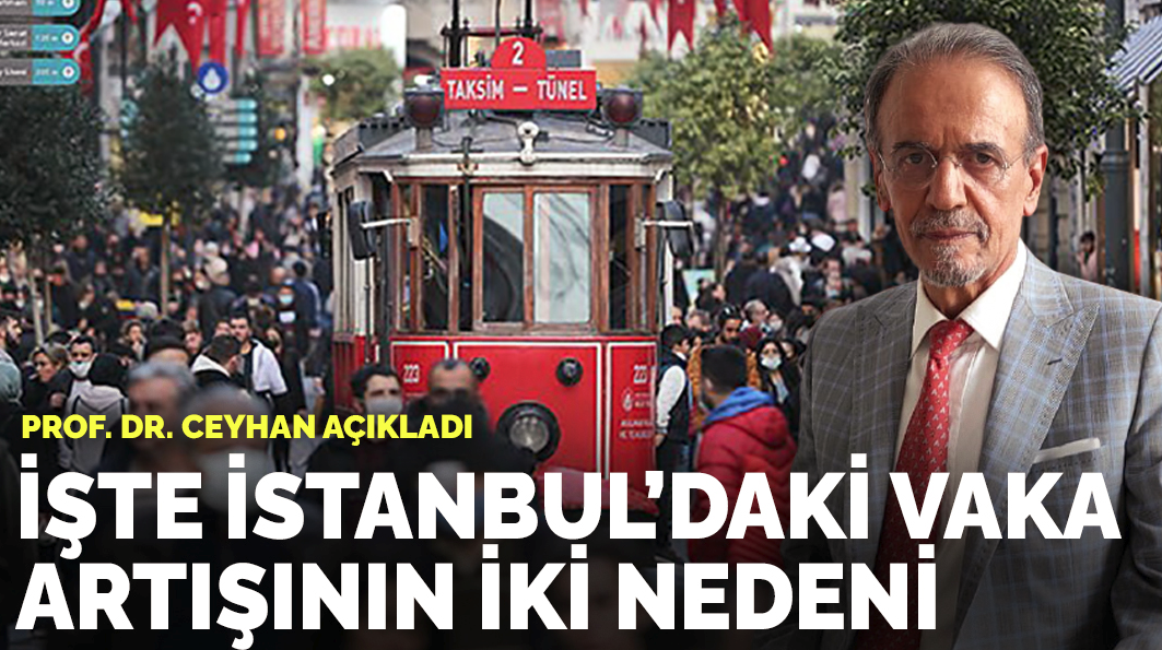 Prof. Dr. Mehmet Ceyhan açıkladı: İşte İstanbul'daki vaka artışının iki nedeni 1