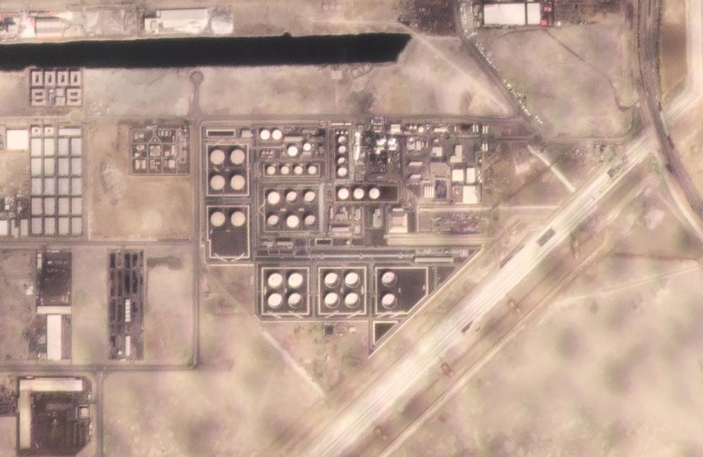 Satellite images show aftermath of terror attack on oil plant in Abu Dhabi 1