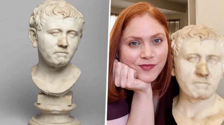 The statue he bought for $35 turned out to be a two-thousand-year-old bust of Ancient Rome!