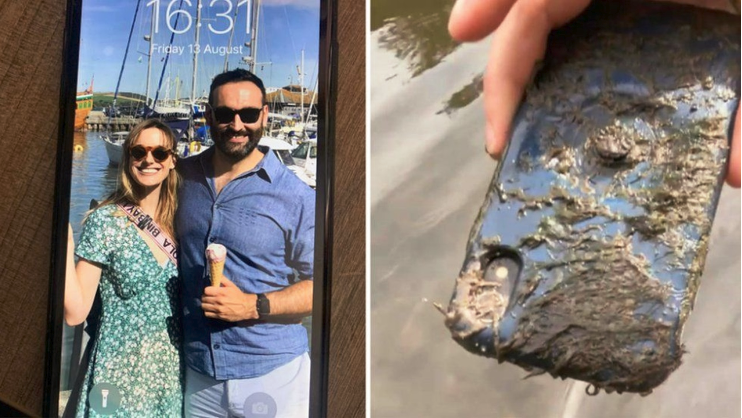 The iPhone that fell into the river was found 10 months later: Did it work? 2
