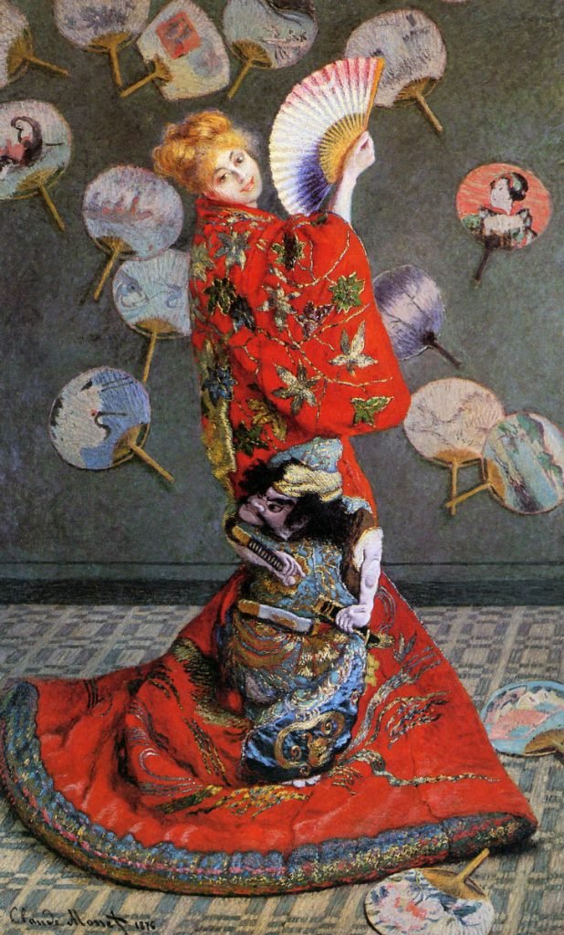 Camille Monet in Japanese Costume, 1876