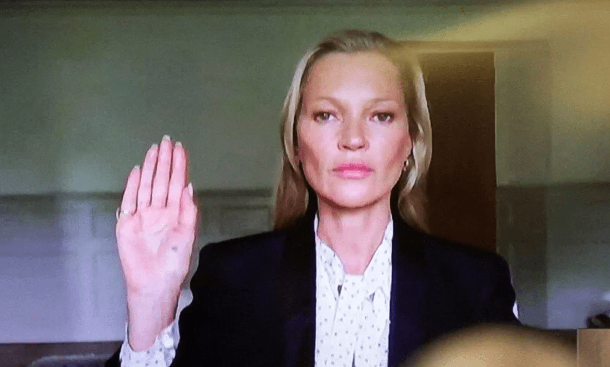 "I Know the Truth," said Kate Moss when asked why she testified in the Johnny Depp-Amber Heard case.