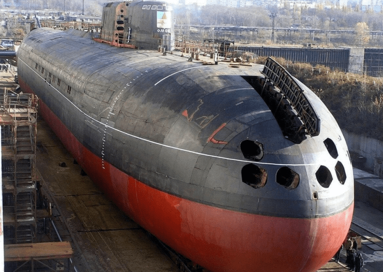 First sailing of Russia's Giant Submarine, Belgorod