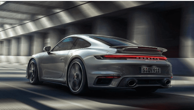 Porsche 911 covered in the world's darkest black paint!