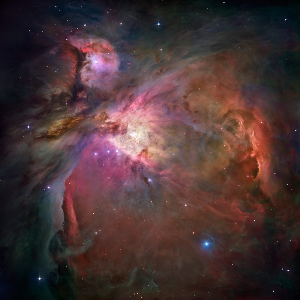 The Orion Nebula in Hubble's Closeup Resembles a Surreal Dreamscape 2