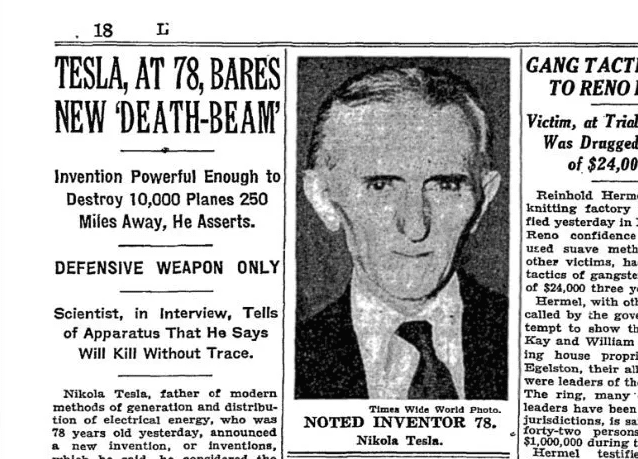 Nikola Tesla's Death Ray 2