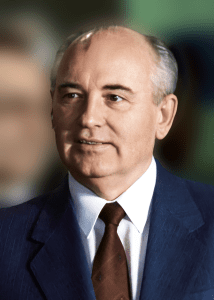 Mikhail Sergeyevich Gorbachev; his reforms and the dissolution of the Soviet Union 1