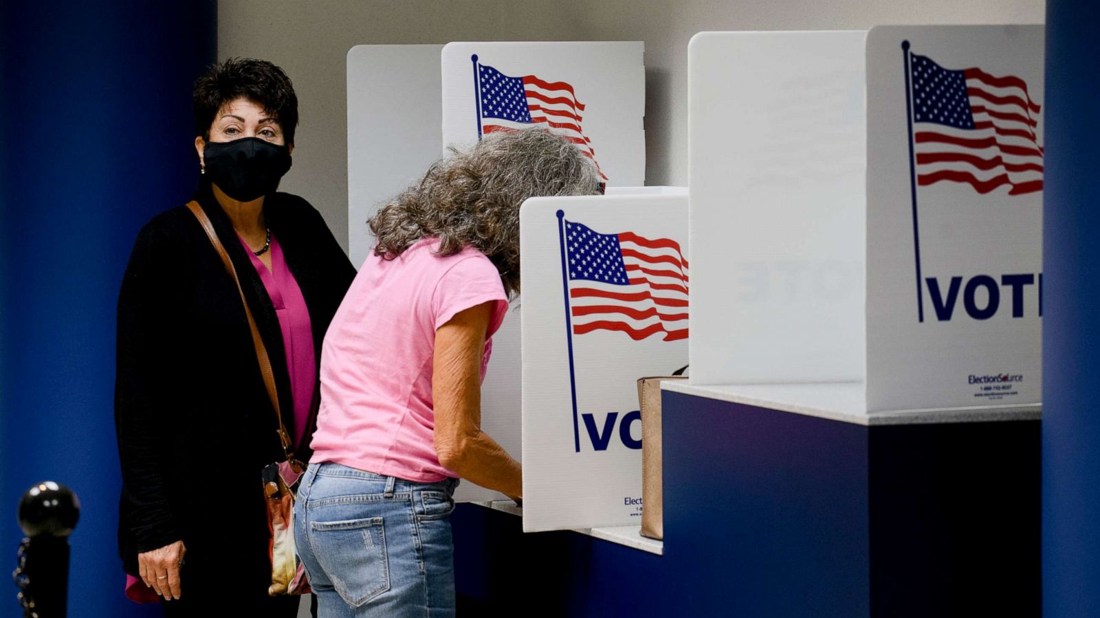 Two in five US voters fear intimidation during the midterm elections, according to a poll