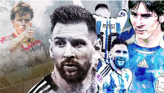 Lionel Messi breaks four records in the World Cup match between Argentina and France