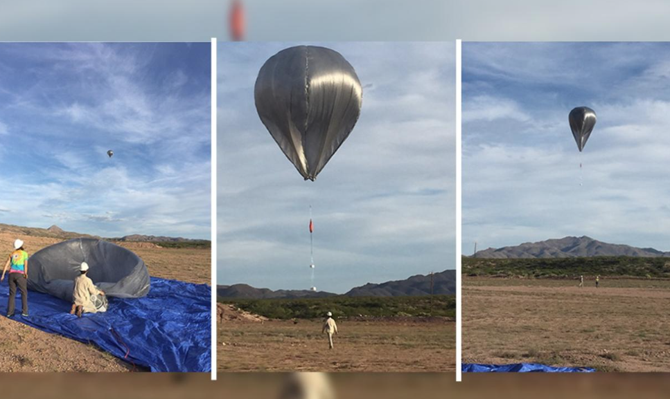 Scientists send balloons into the stratosphere, encounter mysterious sounds of "unknown origin"