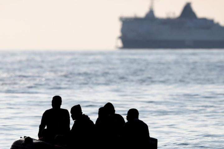 The number of Turkish migrants traveling to Britain in small boats has tripled