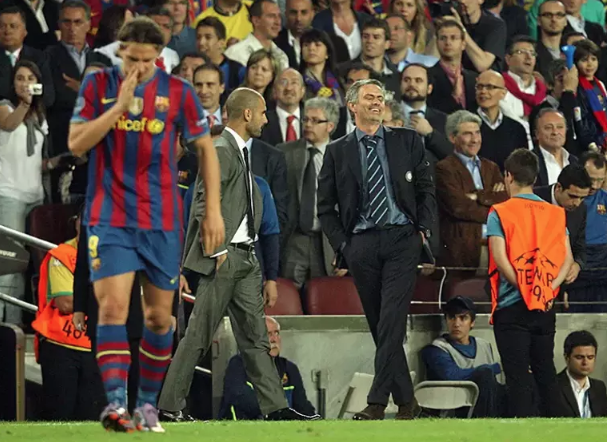 Why did Barcelona choose Pep Guardiola over Jose Mourinho?