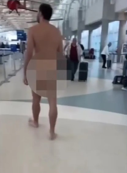 Man arrested in Florida for attempting to pass through airport security checkpoint naked
