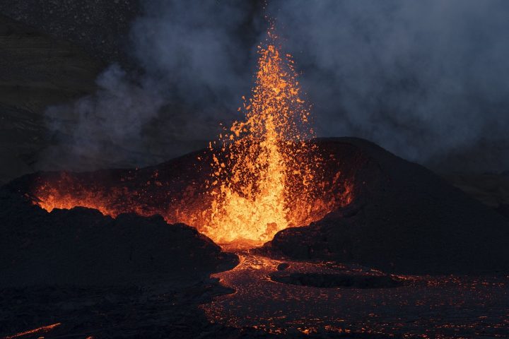 Did 'volcanic lightning' start life on Earth?