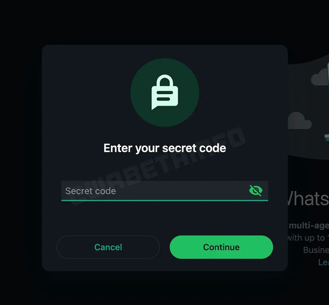 Secret Messages on WhatsApp Web Now Password Protected! 1
