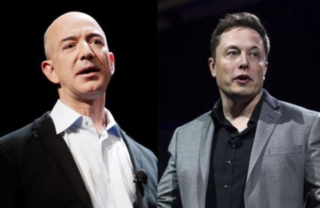 Musk's Wealth Declines as Tesla Shares Drop, Bezos Remains Strong
