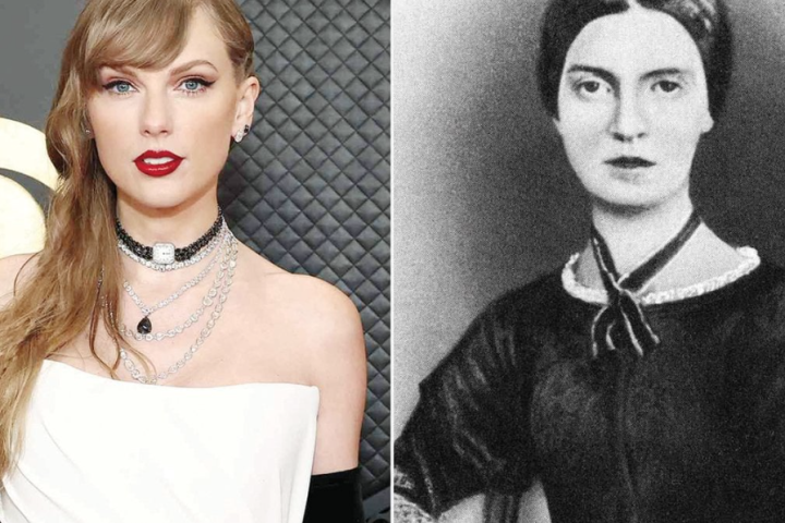 Taylor Swift and Emily Dickinson are cousins